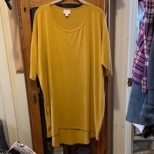 Lularoe Mustard Yellow Women's Top